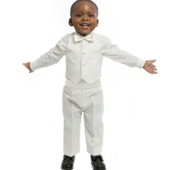 Romano Suits*Boys Ivory Tuxedo Suit