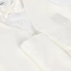 Beatrice amp; George Suits|Suits*Boys Ivory Viscose Shorts Suit