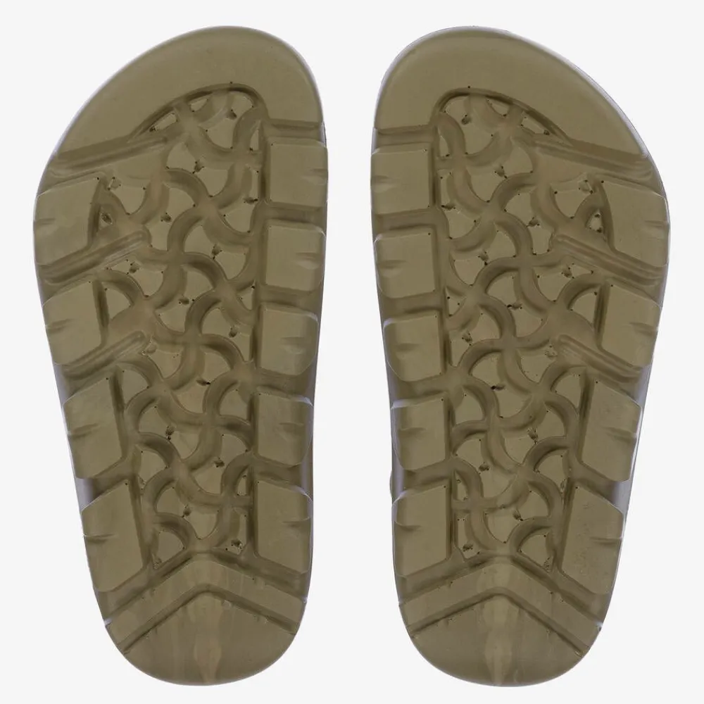 Birkenstock Sandals*Boys Khaki Green & Blue Camouflage Sandals