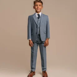House of Cavani Suits|Suits*Boys Light Blue Wells Suit