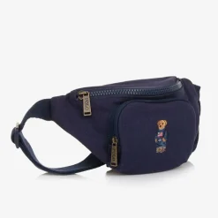 Ralph Lauren Bags*Boys Navy Blue Canvas Belt Bag (25cm)