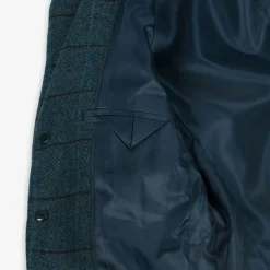 Beau KiD Suits*Boys Navy Blue Check Suit