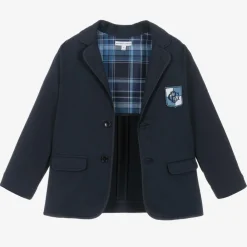 Beatrice amp; George Coats & Jackets*Boys Navy Blue Cotton Blazer