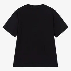 Emporio Armani Tops*Boys Navy Blue Cotton Eagle T-Shirt