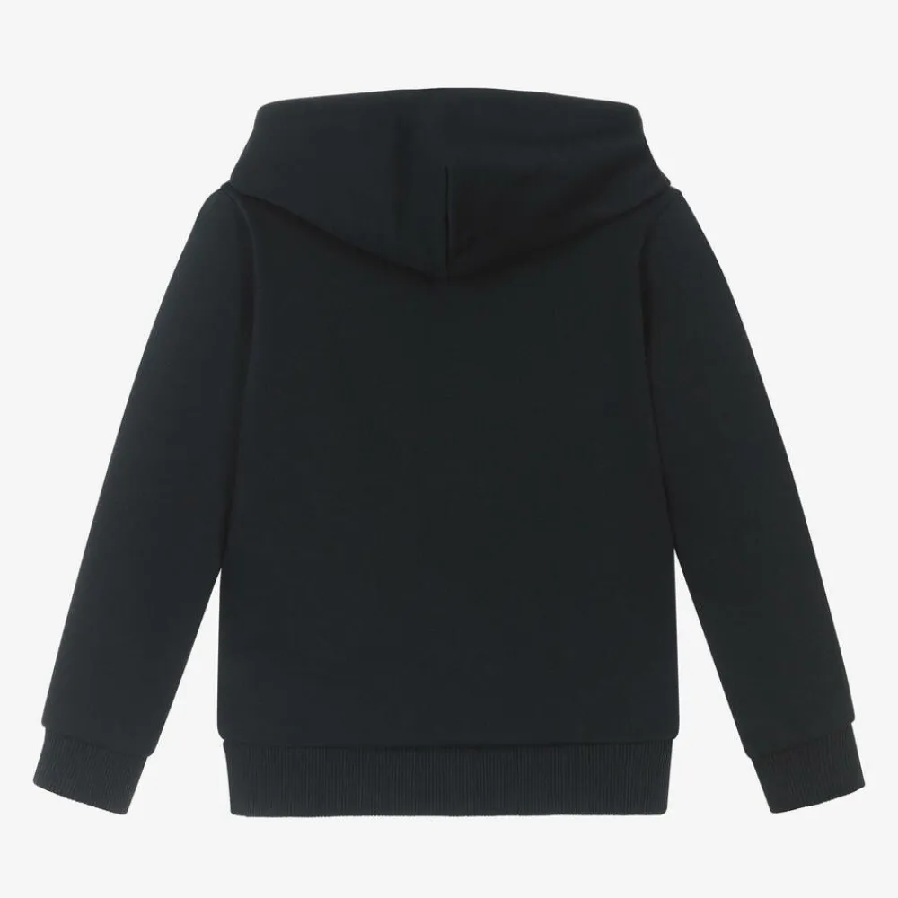 Tommy Hilfiger Tops*Boys Navy Blue Cotton Hoodie