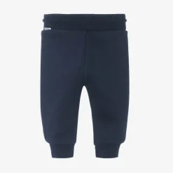 BOSS Trousers*Boys Navy Blue Cotton Joggers