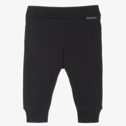 Moncler Enfant Trousers|Trousers*Boys Navy Blue Cotton Joggers