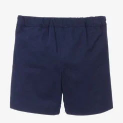 Beatrice amp; George Shorts*Boys Navy Blue Cotton Shorts