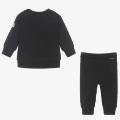 Moncler Enfant Tracksuits*Boys Navy Blue Cotton Tracksuit