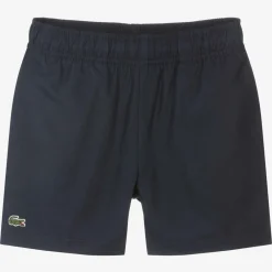 Lacoste Shorts|Activewear*Boys Navy Blue Crocodile Sports Shorts