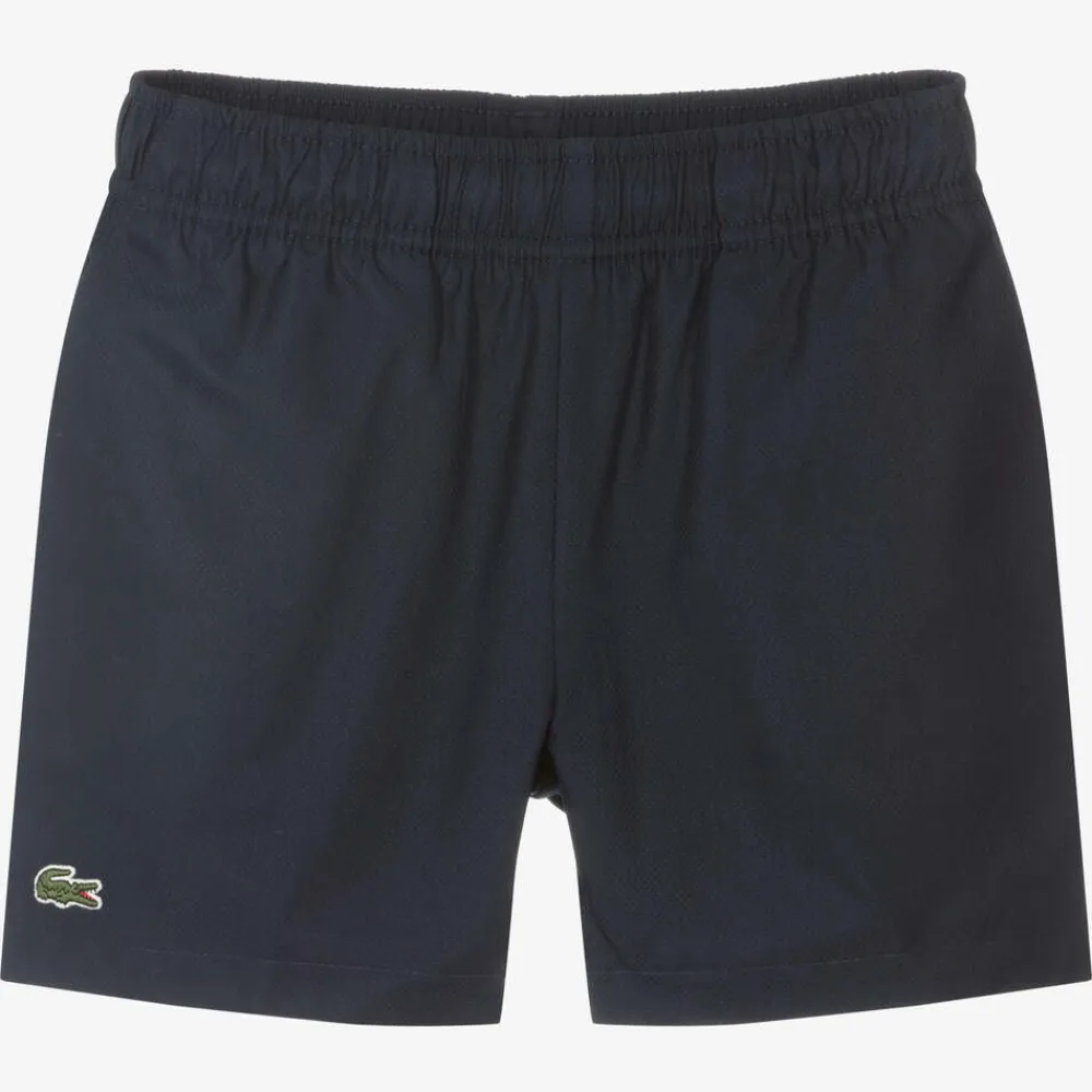 Lacoste Shorts|Activewear*Boys Navy Blue Crocodile Sports Shorts