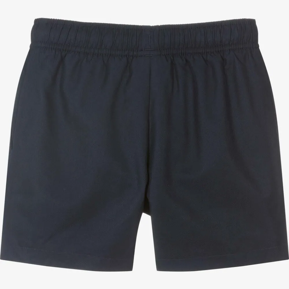 Lacoste Shorts|Activewear*Boys Navy Blue Crocodile Sports Shorts