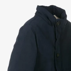 Mayoral Coats & Jackets*Boys Navy Blue Hooded Parka Coat