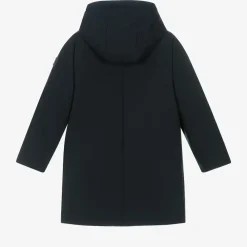 Mayoral Nukutavake Coats & Jackets*Boys Navy Blue Hooded Parka Coat