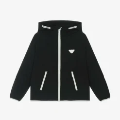 Emporio Armani Coats & Jackets*Boys Navy Blue Hooded Windbreaker