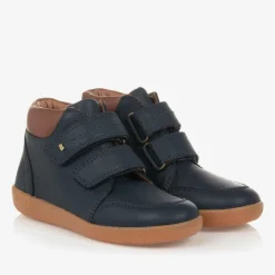 Bobux Kid + Boots|Boots*Boys Navy Blue Leather Boots
