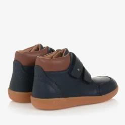 Bobux Kid + Boots|Boots*Boys Navy Blue Leather Boots