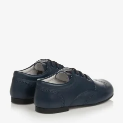 Childrens Classics Brogues|Brogues*Boys Navy Blue Leather Brogues