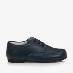 Childrens Classics Brogues|Brogues*Boys Navy Blue Leather Brogues