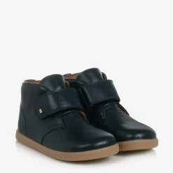Bobux Boots*Boys Navy Blue Leather Velcro Boots