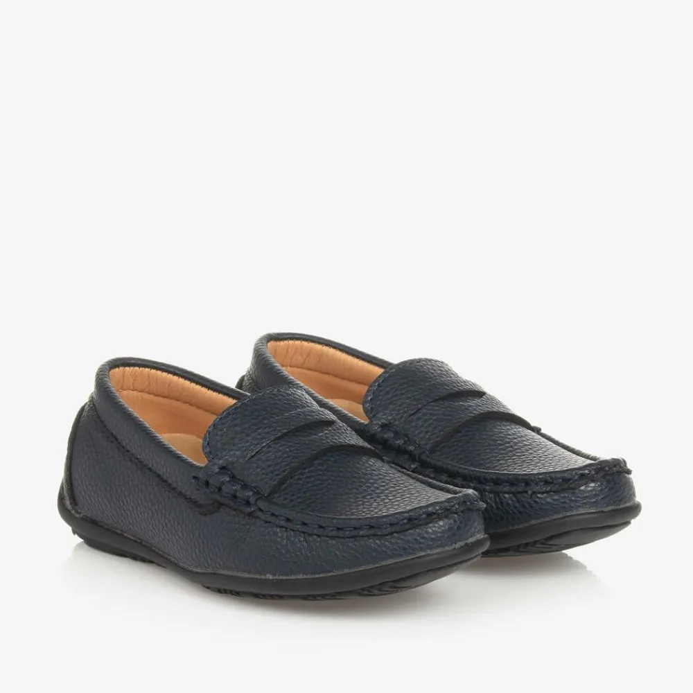 Sevva Loafers & Moccasins|Loafers & Moccasins*Boys Navy Blue Loafers
