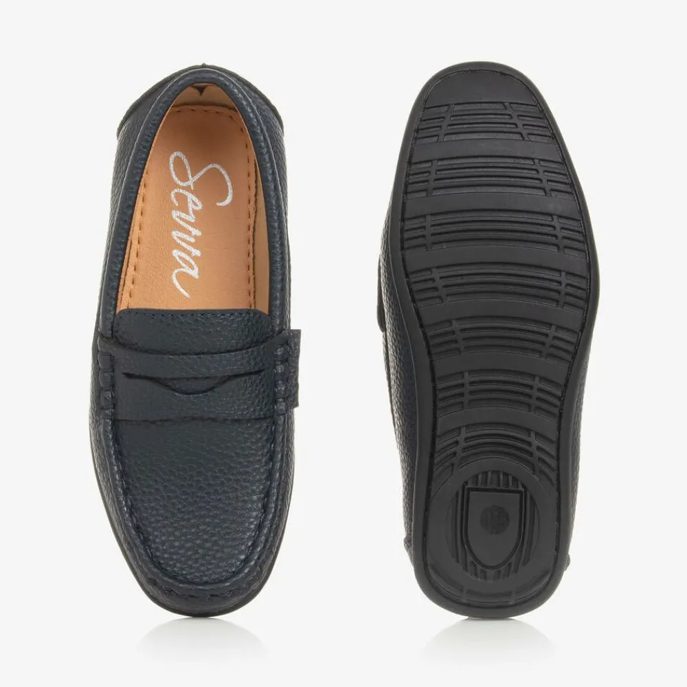 Sevva Loafers & Moccasins|Loafers & Moccasins*Boys Navy Blue Loafers