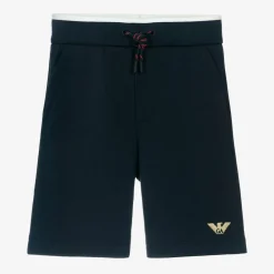 Emporio Armani Shorts*Boys Navy Blue Lunar New Year Shorts