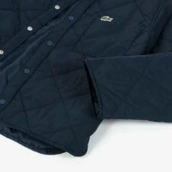Lacoste Coats & Jackets*Boys Navy Blue Quilted Coat