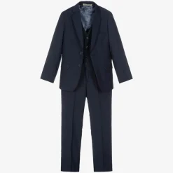 Romano Suits*Boys Navy Blue Suit