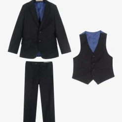 Romano Suits*Boys Navy Blue Suit