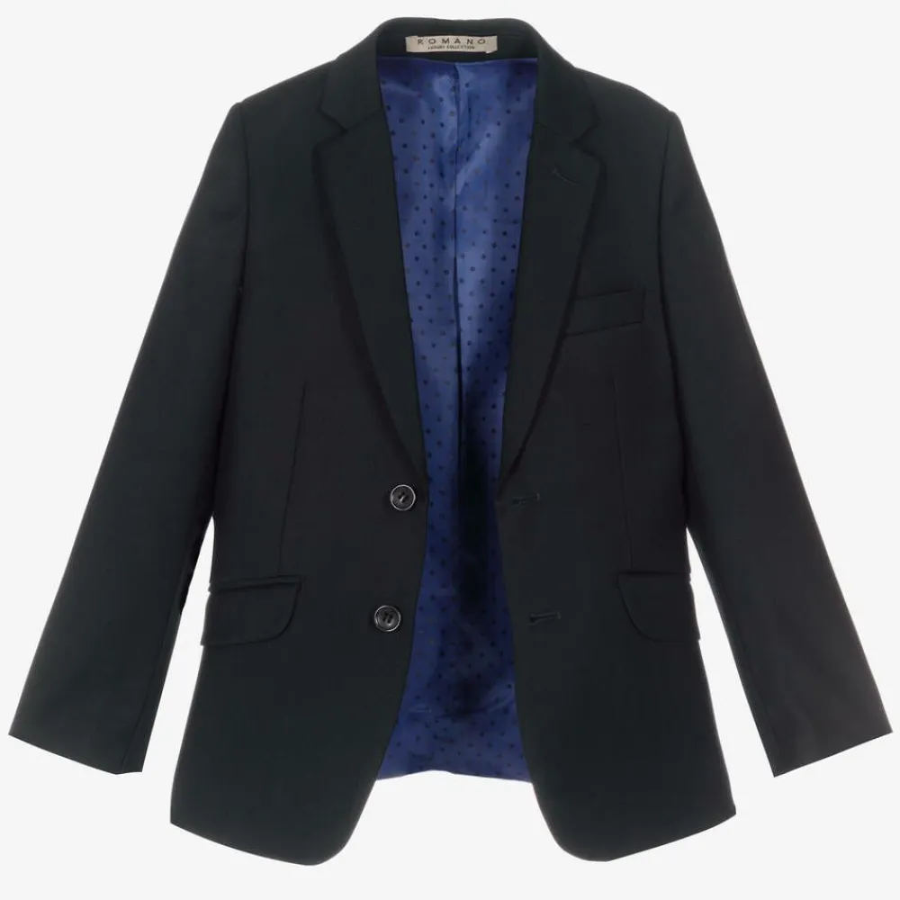 Romano Suits*Boys Navy Blue Suit