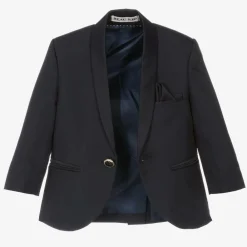 Beau KiD Suits|Suits*Boys Navy Blue Tuxedo Suit