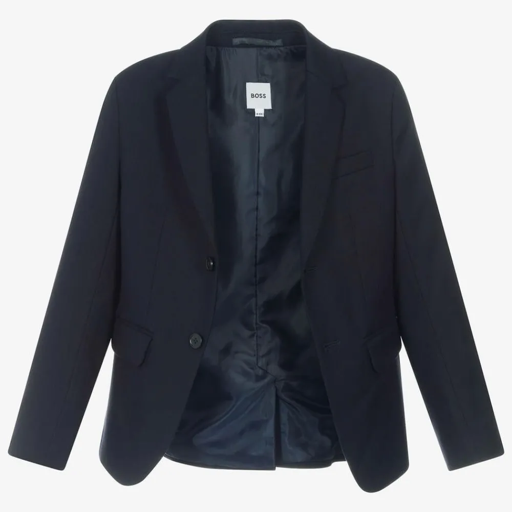 BOSS Suits*Boys Navy Blue Twill Suit