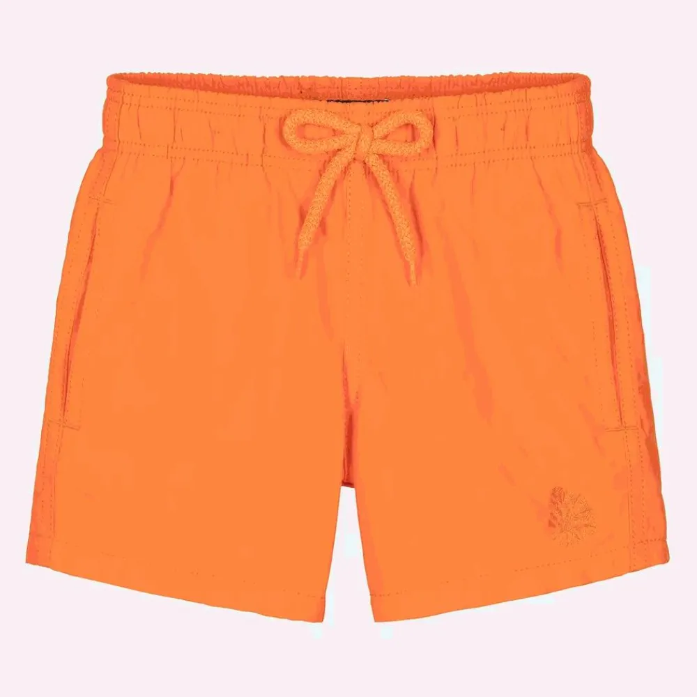 Vilebrequin Swimwear*Boys Orange Water-Reactive Swim Shorts