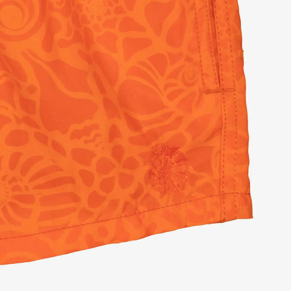 Vilebrequin Swimwear*Boys Orange Water-Reactive Swim Shorts