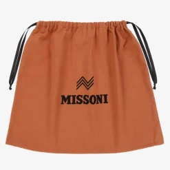Missoni Swimwear*Boys Orange Zigzag Swim Shorts