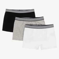 Childrensalon Essentials Underwear*Boys Organic Cotton Boxer Briefs (3 Pack)