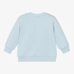 Dolce amp; Gabbana Tops*Boys Pale Blue Cotton Sweatshirt