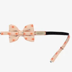 Gucci Clothing Accessories*Boys Pale Pink GG Bow Tie (11cm)
