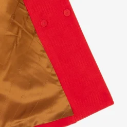 Gucci Coats & Jackets*Boys Red Corduroy Coat