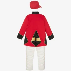 Andreeatex Suits|Suits*Boys Red Cotton & Satin Suit