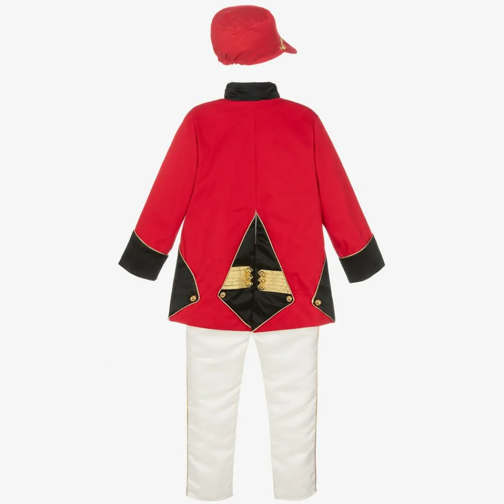 Andreeatex Suits|Suits*Boys Red Cotton & Satin Suit