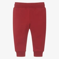 Mayoral Trousers*Boys Red Cotton Joggers