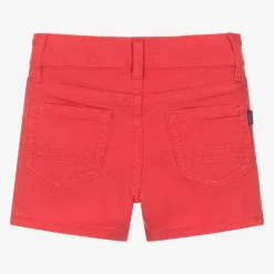 Mayoral Shorts*Boys Red Cotton Shorts