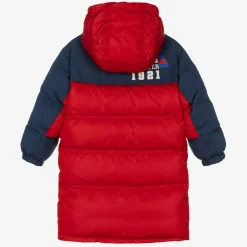 Gucci Coats & Jackets*Boys Red Down Puffer Coat