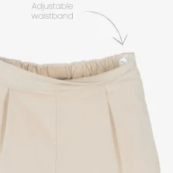 Babidu Outfit Sets*Boys Red Gingham & Beige Cotton Shorts Set