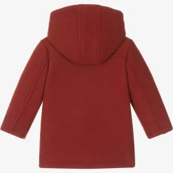 Mayoral Coats & Jackets*Boys Red Hooded Duffle Coat