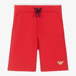 Emporio Armani Shorts*Boys Red Lunar New Year Shorts