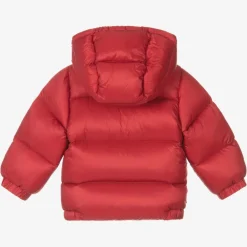 Moncler Enfant Coats & Jackets*Boys Red New Macaire Down Padded Jacket