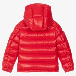 Moncler Enfant Coats & Jackets*Boys Red New Maya Down Puffer Jacket